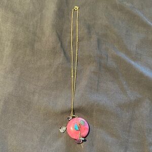 💜5 for $25 Elegant Pink and Gold Necklace
